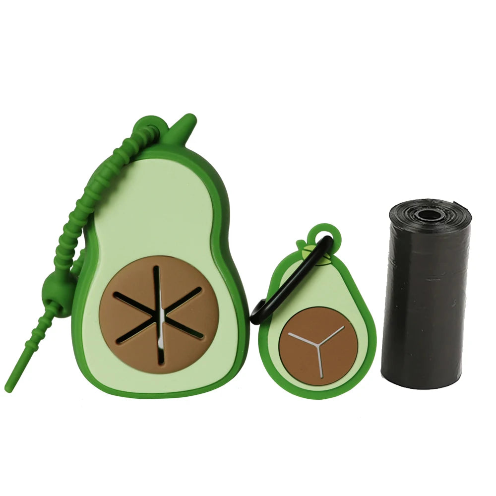 Biodegradable Dog Poop Bags with Silicone Clip Holder