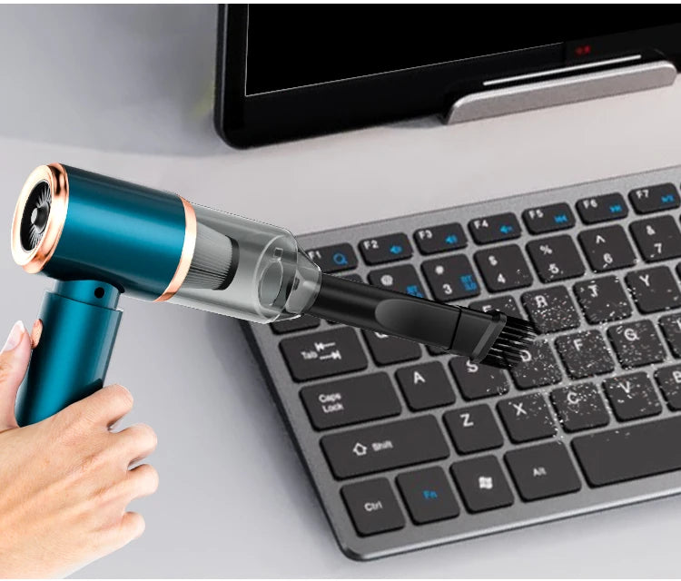 SZUK 車用吸塵器強吸力無線便攜式清潔機手持式迷你吸塵器適用於汽車家用和鍵盤