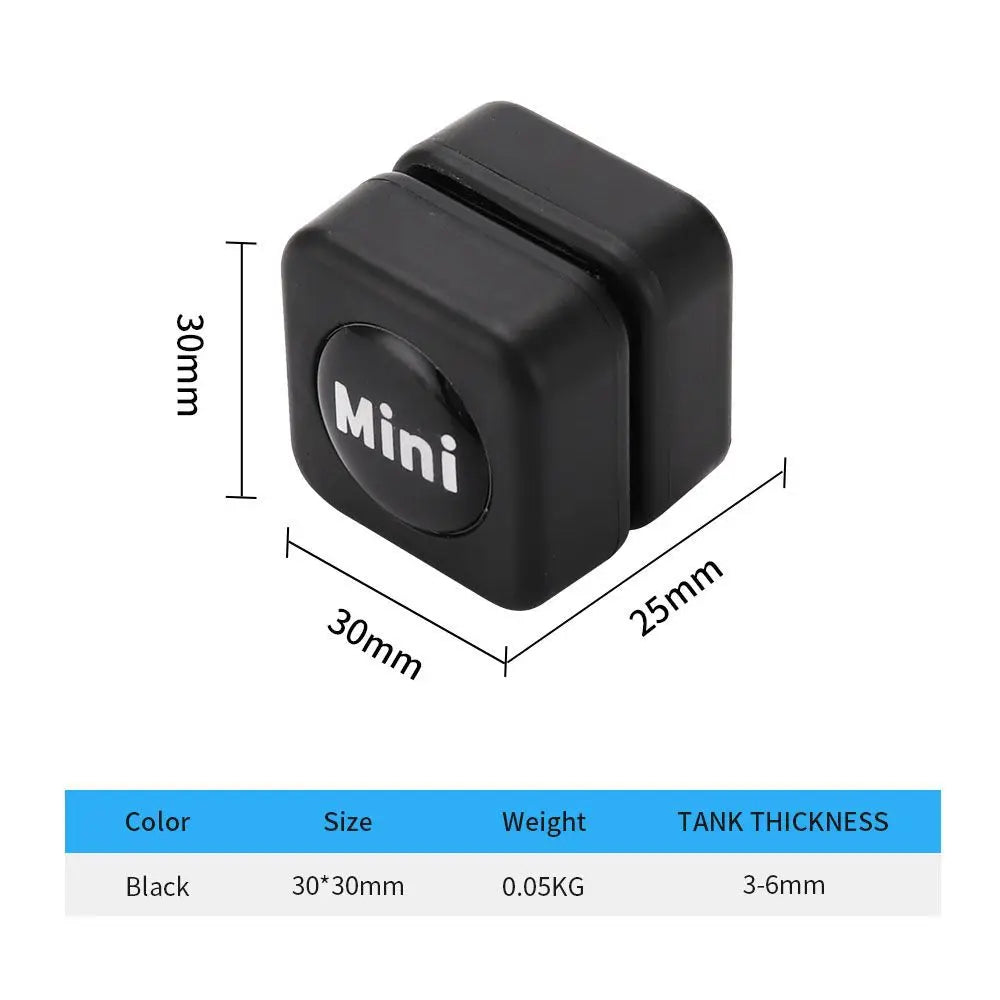 水族箱磁力刷玻璃浮藻刮刀曲線玻璃清潔器迷你刷子工具魚缸玻璃清潔磁鐵