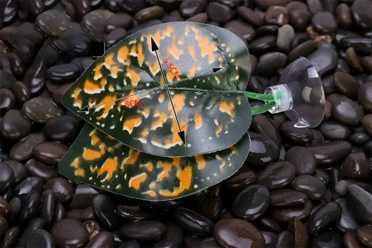 1個 水槽用人工リーフ 魚の休息ベッド 装飾 水族館装飾 フローティングベッド リーフ ハンモック ファイティングパーチ ベタ産卵