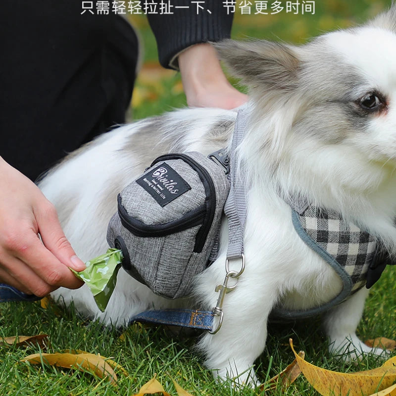 便攜式狗狗訓練零食袋戶外寵物狗零食袋小狗點心獎勵腰包狗屎袋分配器寵物配件