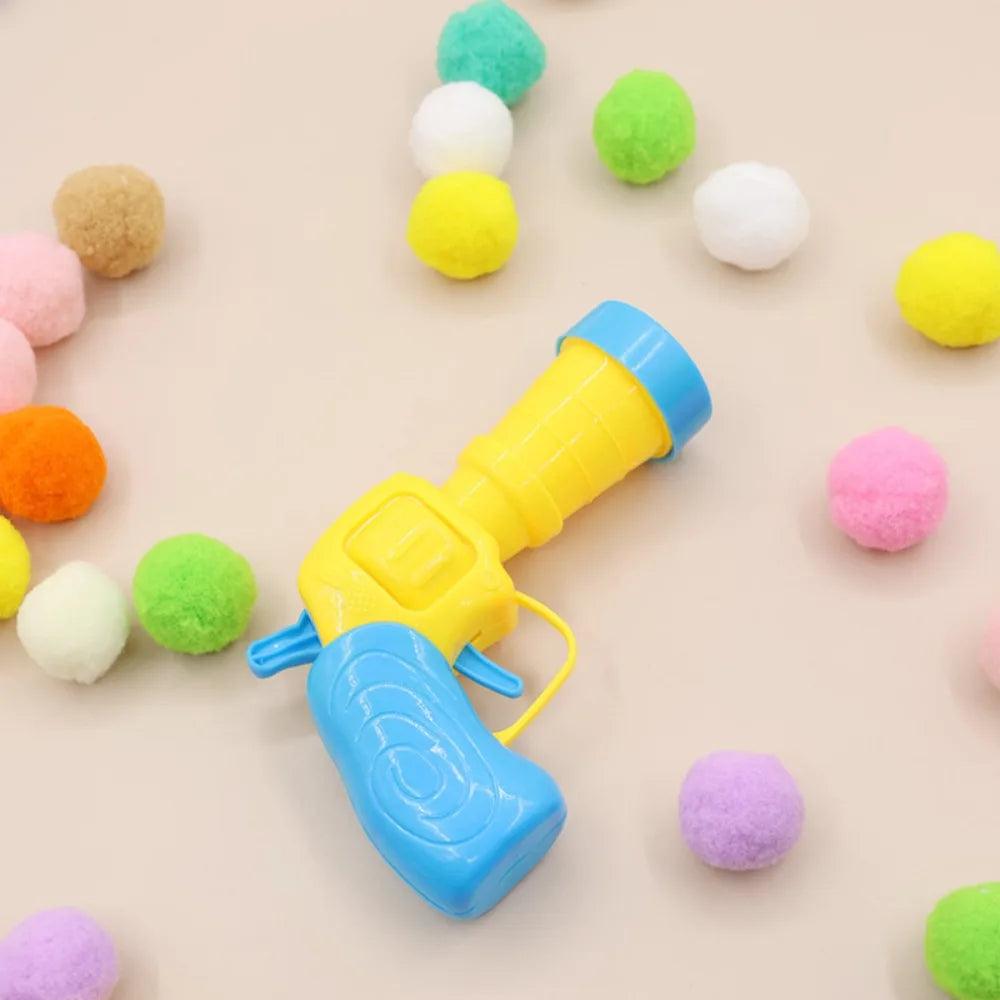 猫用ぬいぐるみボール シューティングガン 猫用セルフハイサイレントボール おもちゃ ぬいぐるみボール マイクロ弾性 静電気防止 ぬいぐるみボール ペットアクセサリー