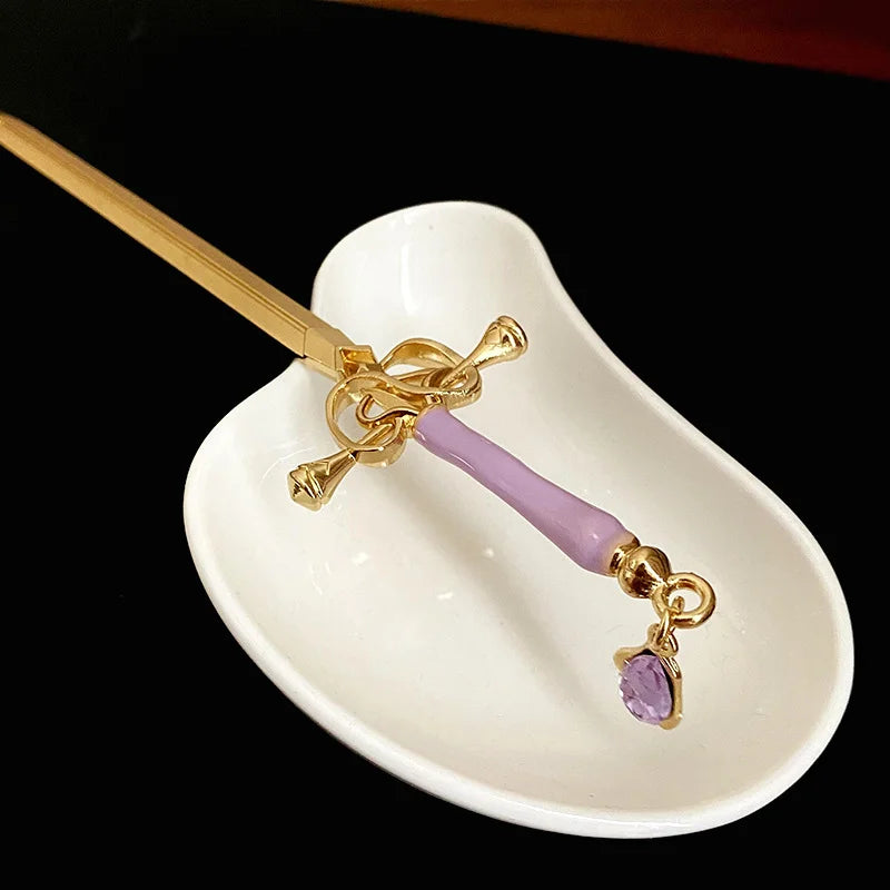 Sword Hairpin Hair Accessories Chinese Hair Sticks Headband Hair Woman Diy Hairstyle Harajuku Vintage Jewelry Bridesmaid Gift