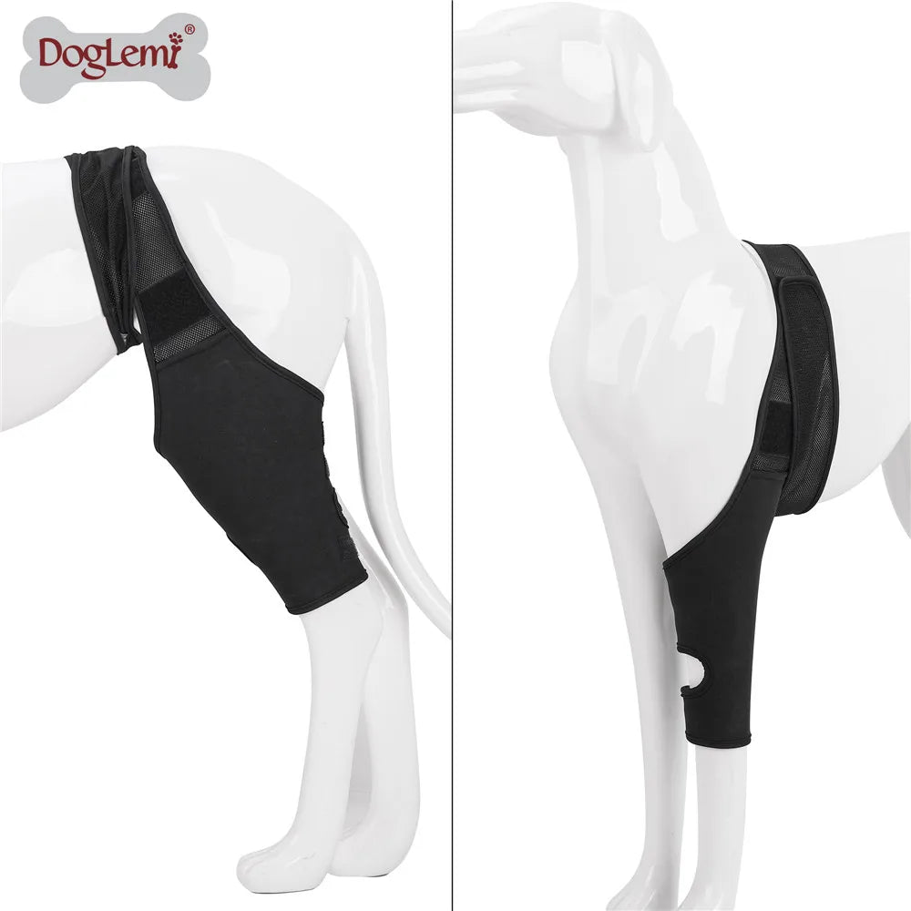 Dog Knee Pads Injury Recovery Fixed Support Brace Pet Protector Pain Relief Feet Cover Leg Joint Wrap Support Pet Recover