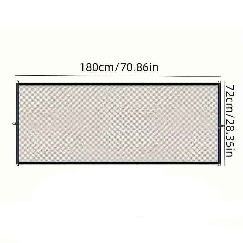 犬用フェンスネットバリアペット隔離ネットワーク折りたたみ通気性メッシュプレイ犬安全フェンス出入り口ペット製品保護