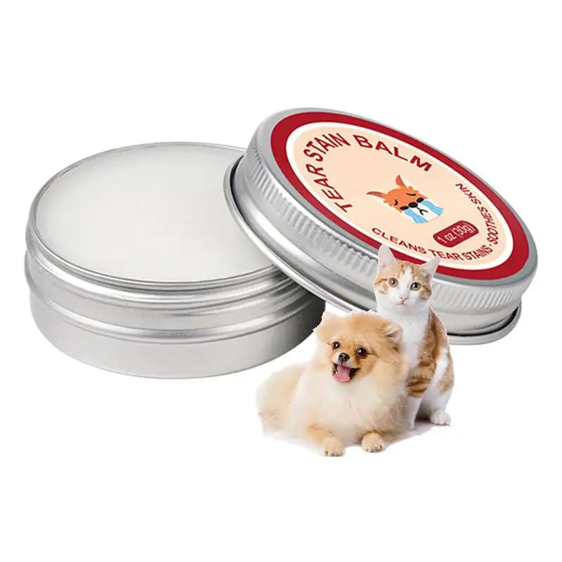 ペットの涙やけ除去剤 猫と犬の目クリーナークリーム ペットの目やけ除去軟膏 天然の涙やけ除去剤