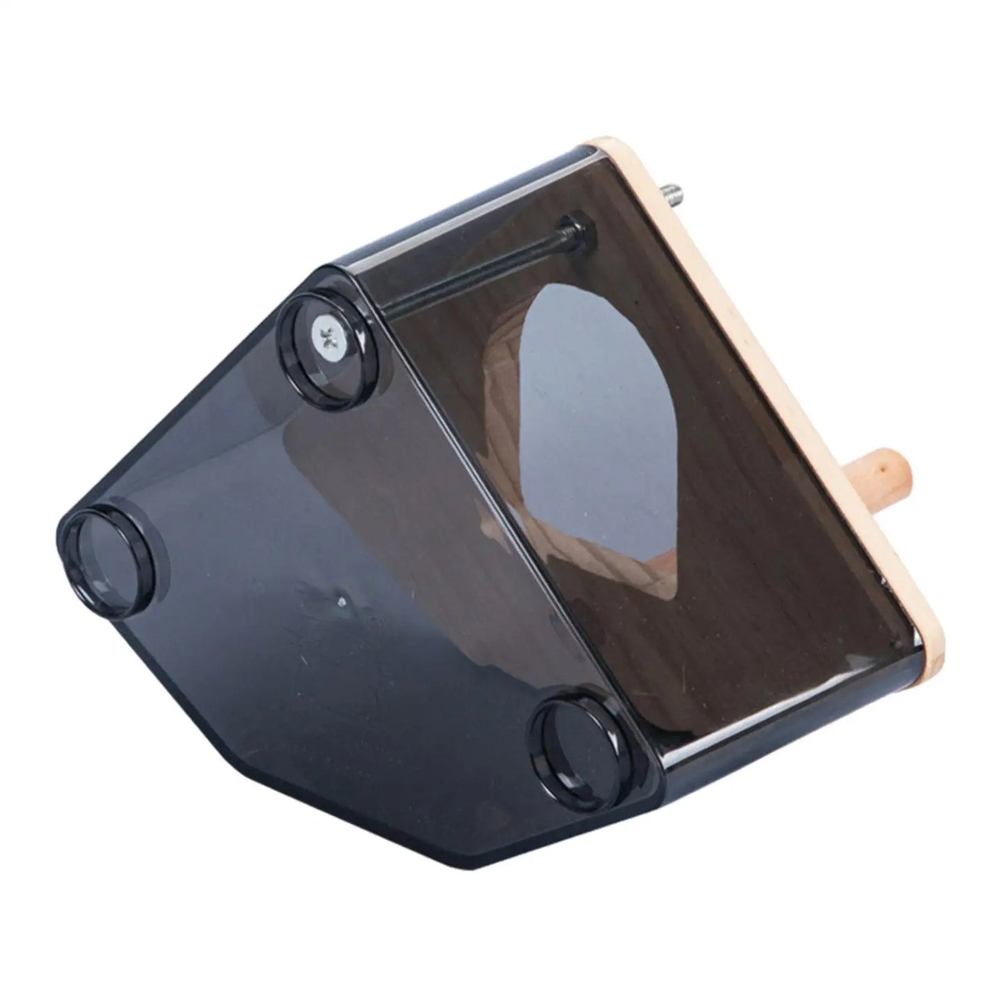 木製鳥巢箱寵物鸚鵡巢鳥屋籠配件適用於虎皮鸚鵡錐尾鸚鵡愛情鳥孵化箱寵物用品