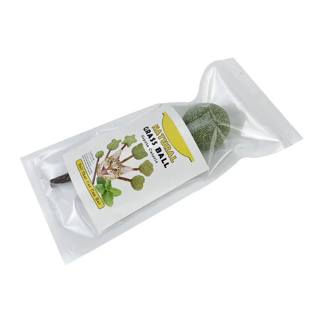 可愛造型新鮮貓薄荷玩具貓薄荷天然安全可食用可愛造型寵物薄荷棒棒糖貓薄荷球貓玩具清潔牙齒