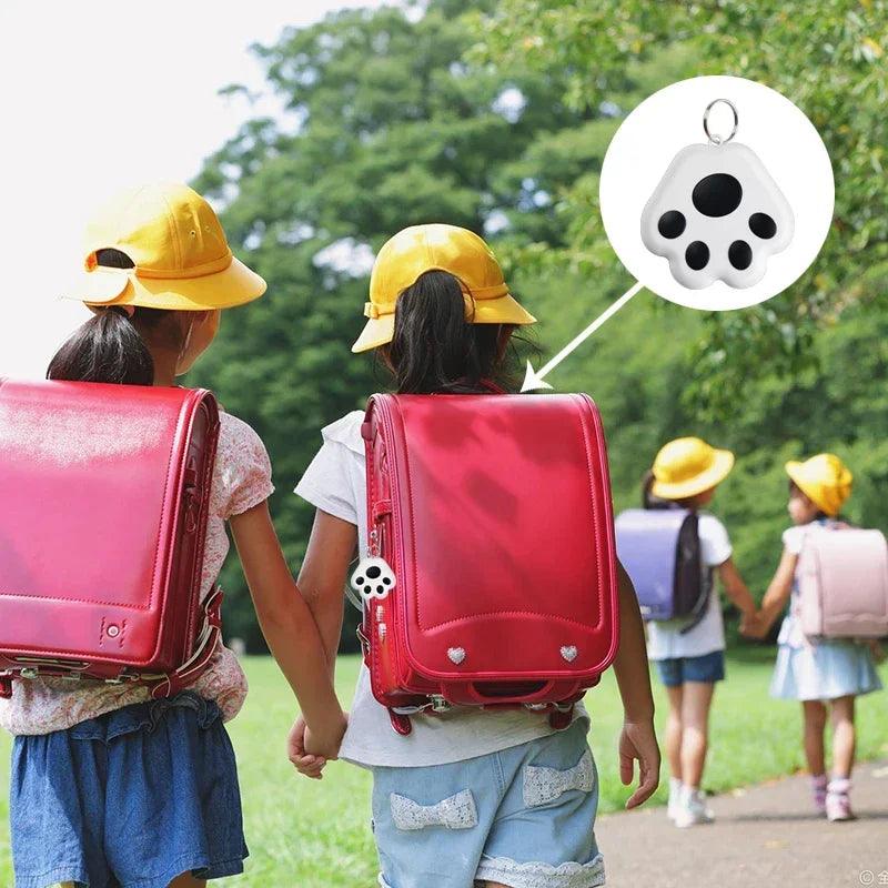 犬用爪付きミニGPSトラッカー 犬・猫・子供・高齢者向け 紛失防止デバイス ロケーター トレーサー ペット用首輪 キー追跡