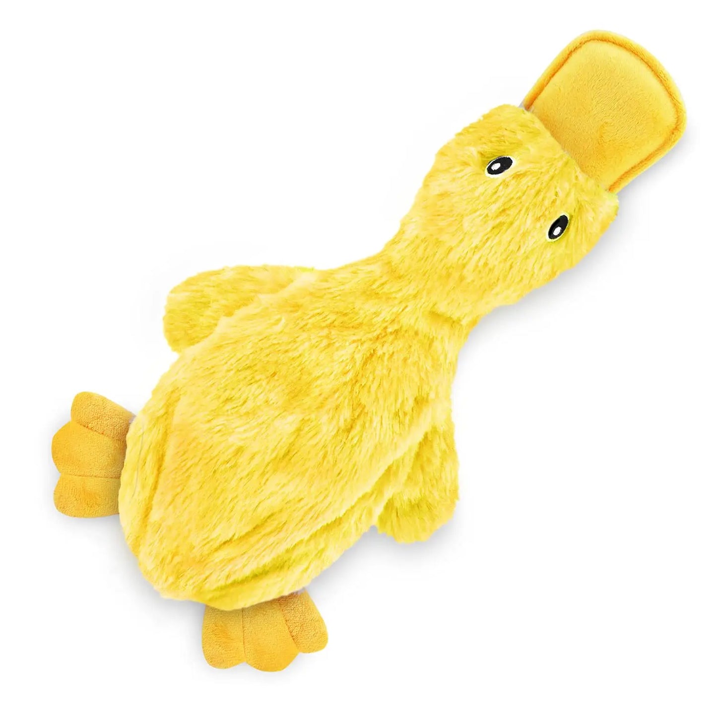 Dog Plush Sound Toys Yellow Duck Puppy Squeaky Interactive Stuffed Toy Bite Chewing Rattle Pet Supplies For Indestructible Dogs