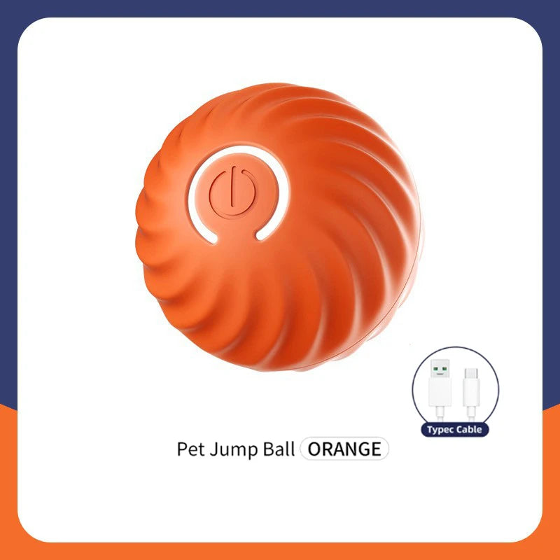 Smart Dog Toy Ball – USB Auto Moving Pet Ball for Dogs & Cats