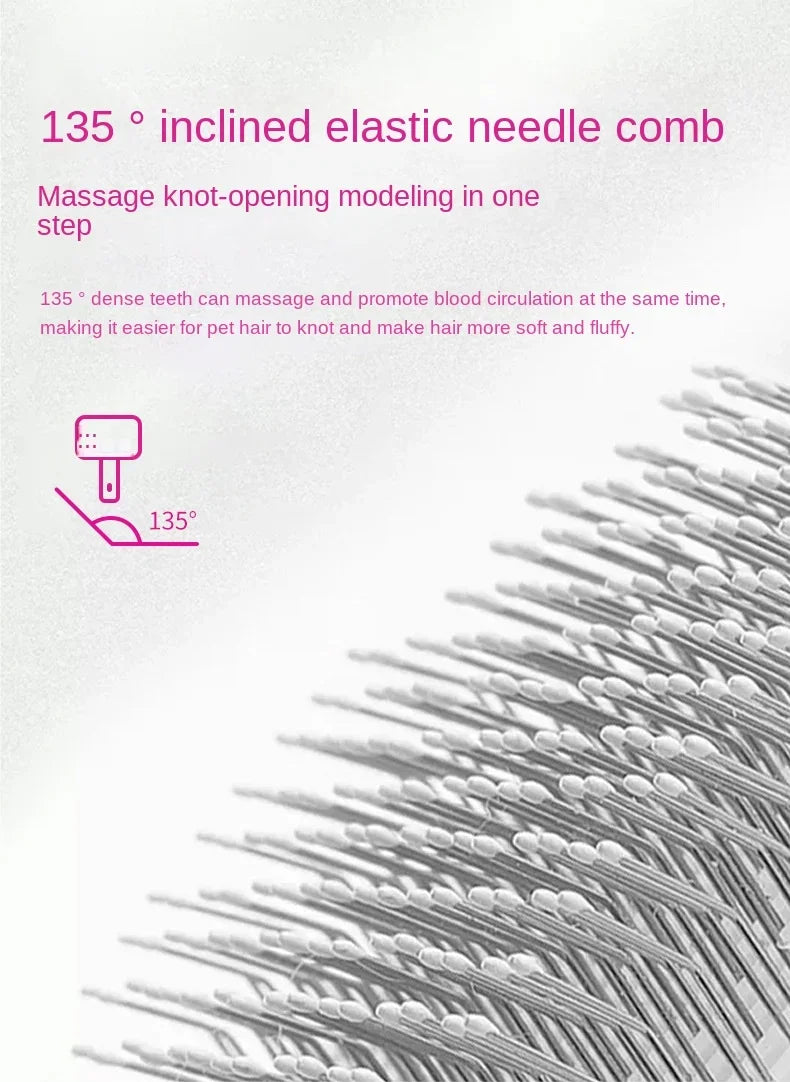 Pet Hair Dryer Soft Combing Integrated Small and Medium-sized Cat and Dog Hair Dryer Dog and Cat Blow Drying Silent Hair Drying