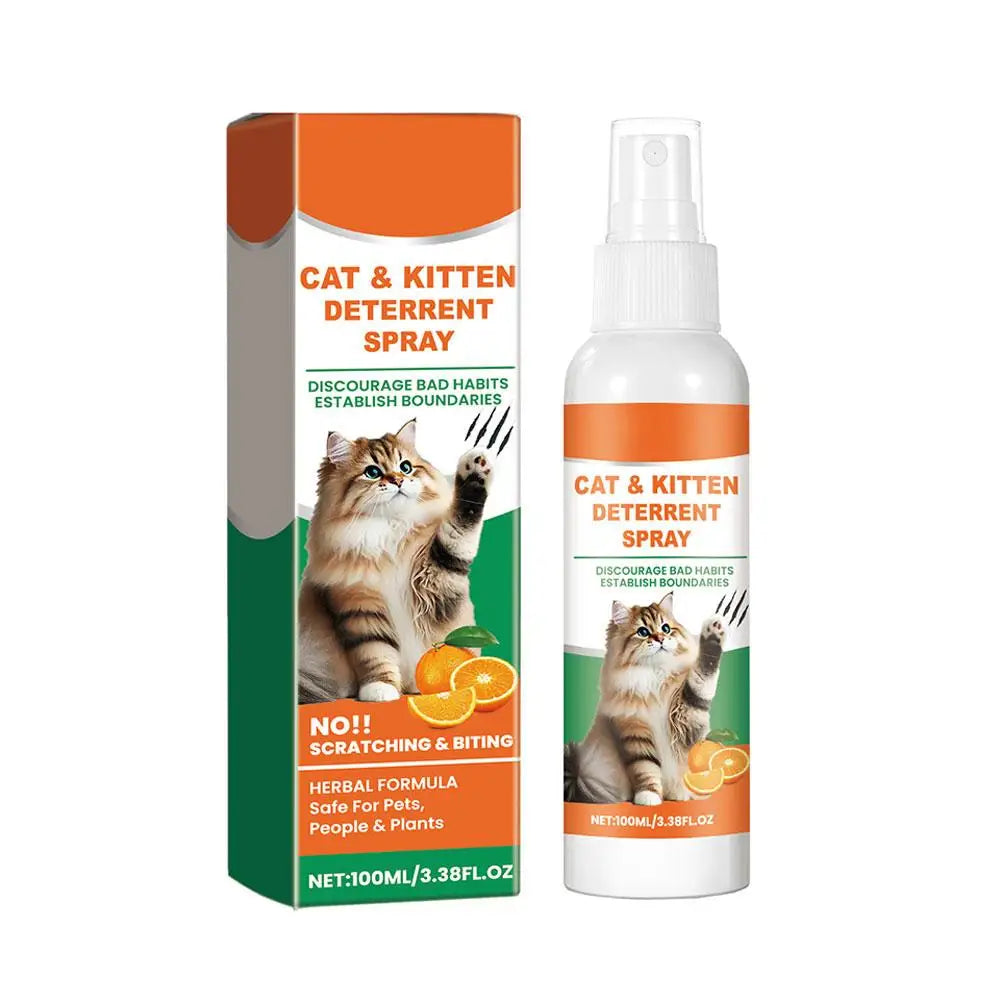 100ML NEW Cat Repellent Spray Keep Pets Away From Anti-scratching And Anti-chewing Household Spray Pet Accessories