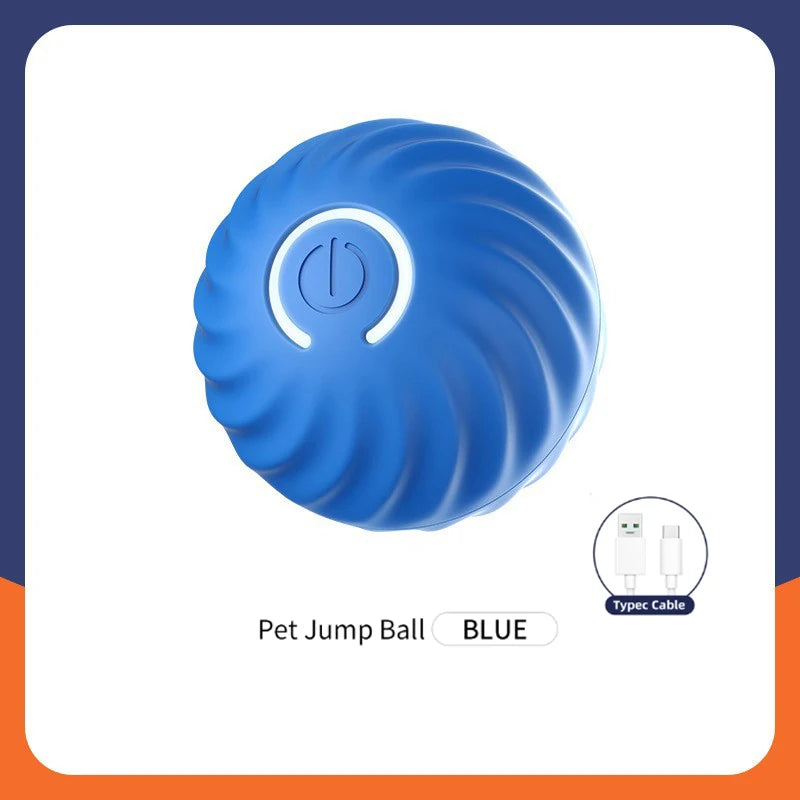 Smart Dog Toy Ball – USB Auto Moving Pet Ball for Dogs & Cats