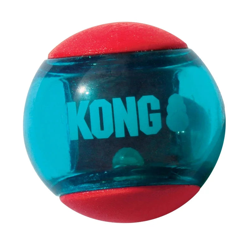 KONG Squeezz Action Ball Red 3pcs-Pack M-Size