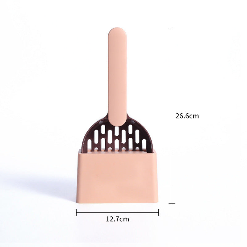 cat litter shovel, dog litter scoop, multifunctional pet shovel, cat litter scoop with bag storage, pet cleaning accessories, cat dog toilet cleaner, sand cleaning scoop, pet excrement shovel, wall-mounted cat litter scoop, large capacity pet shovel