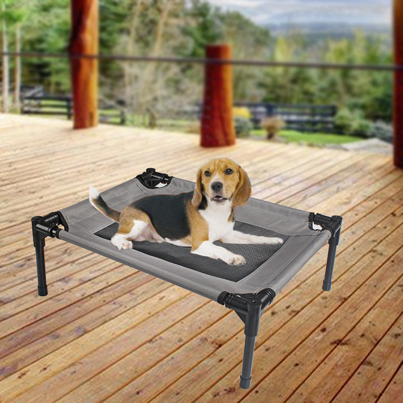 Oxford Cloth Dog Trampoline Bed – Washable & Breathable