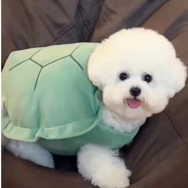龜殼寵物背心趣味服裝