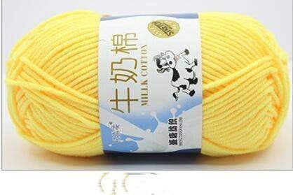 1 Pc Knitting Crochet Milk Soft Baby Cotton Wool Yarn 50g