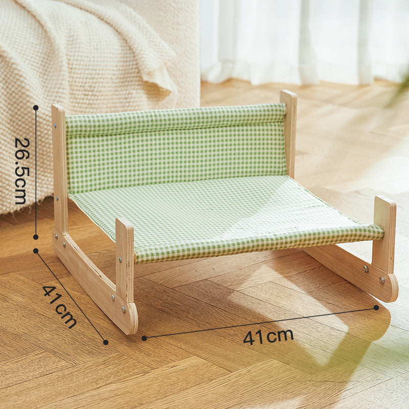 貓咪沙灘椅夏季四季高架貓床貓咪舒適睡眠窩屋