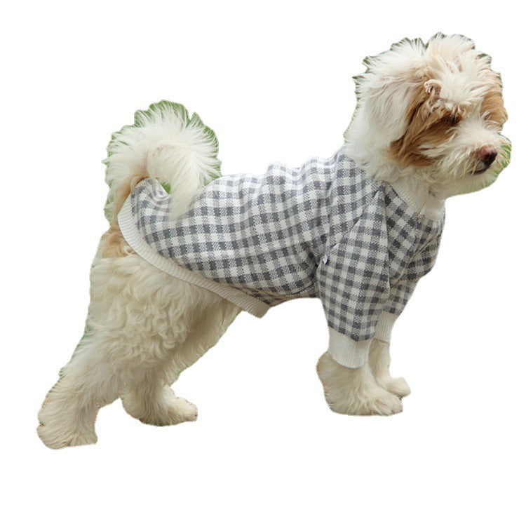 High Collar Windproof Fashion Sweater Dog Clothes