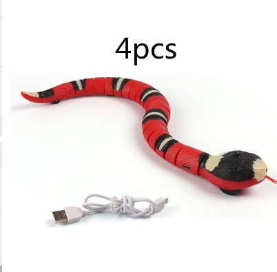 Interactive Smart Sensing Snake Cat Toy - 2025 Upgrade