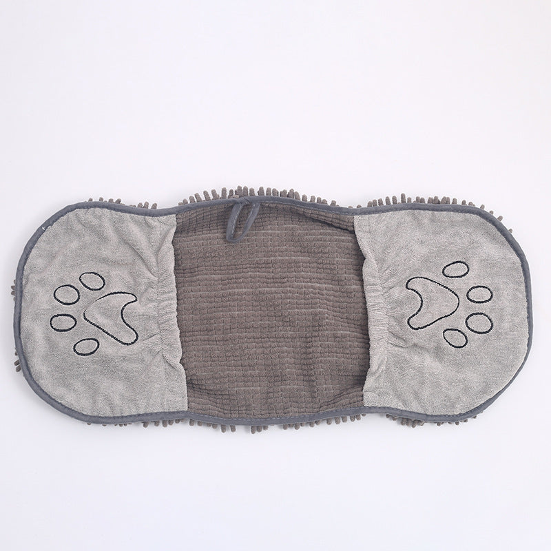 雪尼爾寵物毛巾狗浴巾