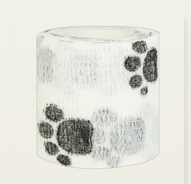 寵物動物圖案高彈性自黏繃帶