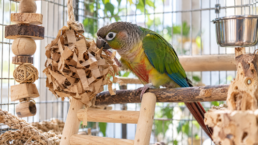 Pet Bird Enrichment: Foraging, Toys and Daily Interaction