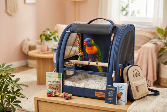 Preparing a Pet Bird for Safe Travel