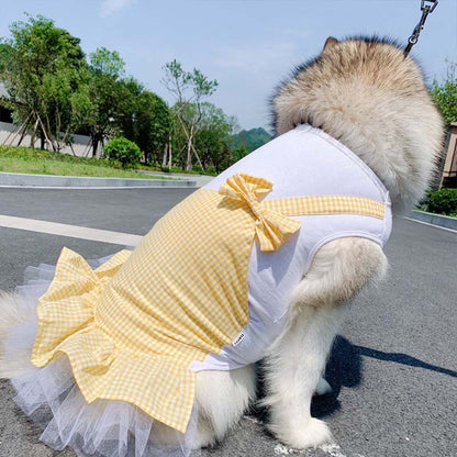 狗狗衣服公主狗服裝拉布拉多金毛獵犬大型犬衣服