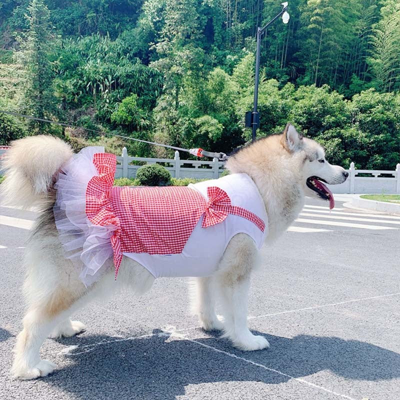 狗狗衣服公主狗服裝拉布拉多金毛獵犬大型犬衣服