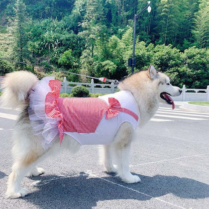 狗狗衣服公主狗服裝拉布拉多金毛獵犬大型犬衣服