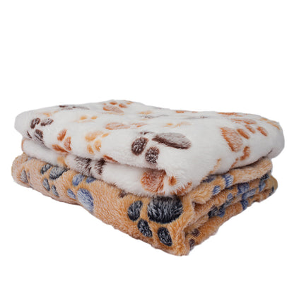 Coral Fleece Cat Warm Autumn And Winter Cushion