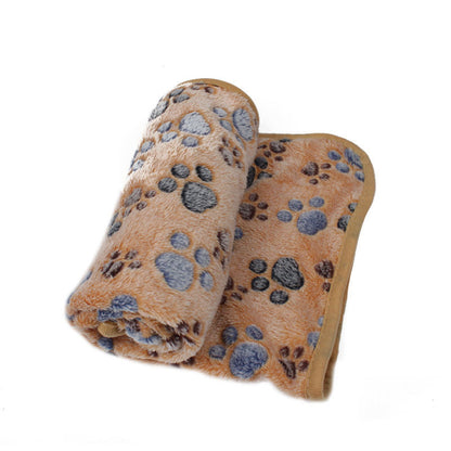 Coral Fleece Cat Warm Autumn And Winter Cushion