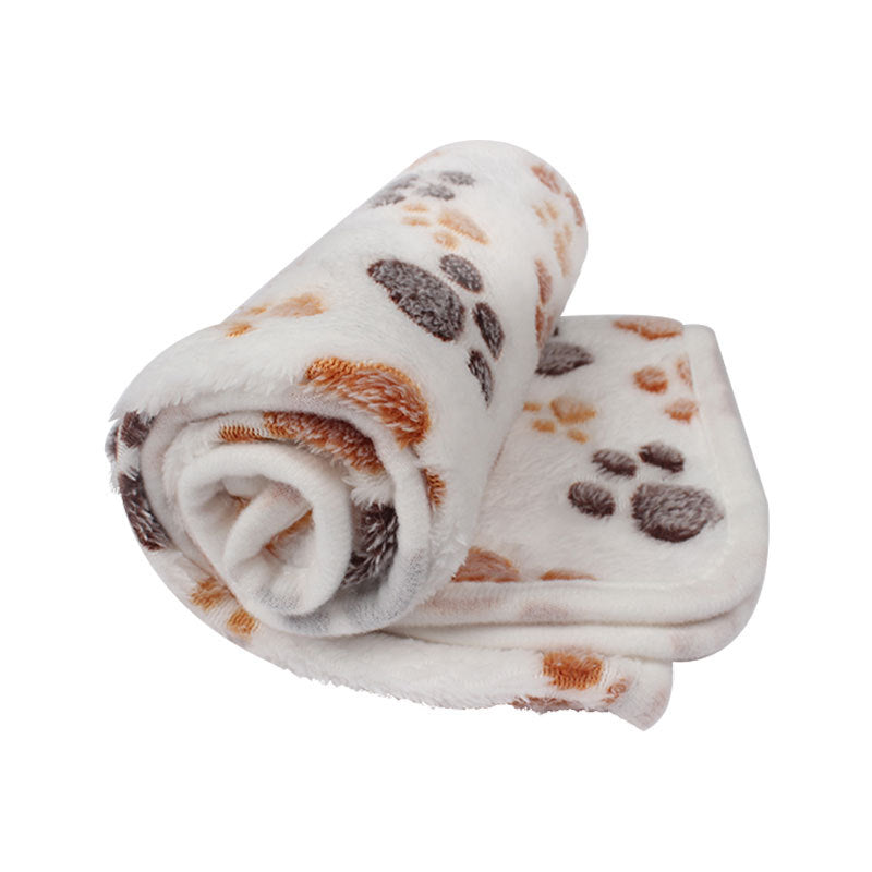 Coral Fleece Cat Warm Autumn And Winter Cushion