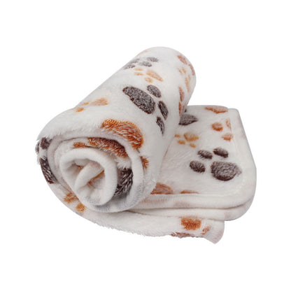Coral Fleece Cat Warm Autumn And Winter Cushion