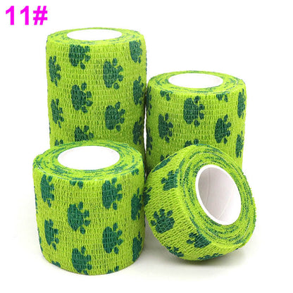 High Stretch Self-Adhesive Bandage With Animal Pet Pattern