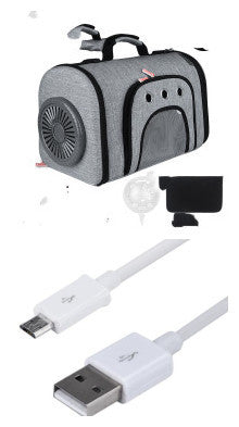 三合一寵物外出包,附風扇側網通風