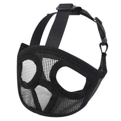 Hoopet 寵物小型犬法國鬥牛犬口套狗鼠籃透氣口套適用於狗狗牽引繩胸背帶用品