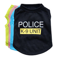 春と夏の警察犬ペット服ベスト