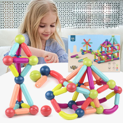 Baby Toys Magnetic Stick Building Blocks Game Magnets For Children