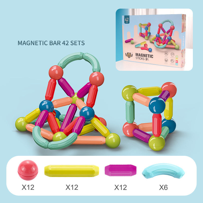 Baby Toys Magnetic Stick Building Blocks Game Magnets For Children
