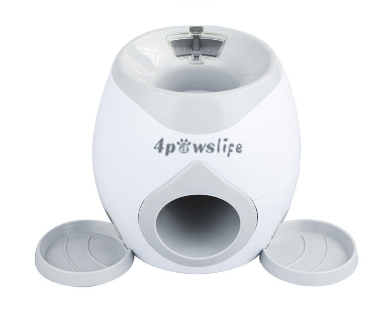 3-in-1  Smart Pet Feeder Tennis Ball Missing Device Throwing Reward Machine