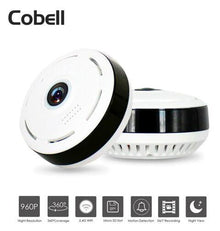 Cobell 960P Wifi IP 攝影機 居家安全無線 360 度全景閉路電視攝影機 夜視魚眼鏡頭 VR 攝影機