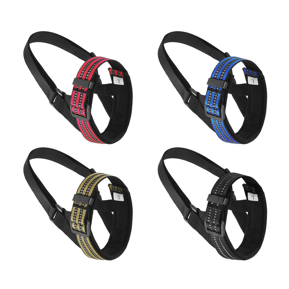Anti-biting Reflective Big Dog Muzzles For Medium Large Dogs Siberian Husky Golden Retriever Adjustable Pet Mouth Cover