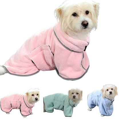 速乾性ペット吸水タオル 犬用バスローブ ペット犬用バスタオル 犬猫用 マイクロファイバー吸水ペット乾燥タオル ペット用品 ペット製品