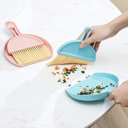 Desktop Cleaning Brush Broom And Dustpan Set Desktop Sweeping Garbage Shovel Table Household Cleaning Tools