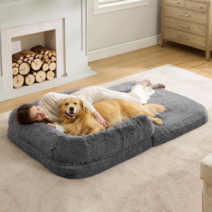 XL Foldable Dog Nest Bed Sofa for Large Dogs, Washable