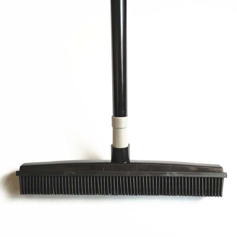 pet hair broom, dog hair removal brush, cat hair cleaning broom, retractable pet brush, rubber broom for pet hair, multi-surface pet hair remover, long handle broom, hair removal floor brush, pet cleaning accessories, indoor outdoor pet broom